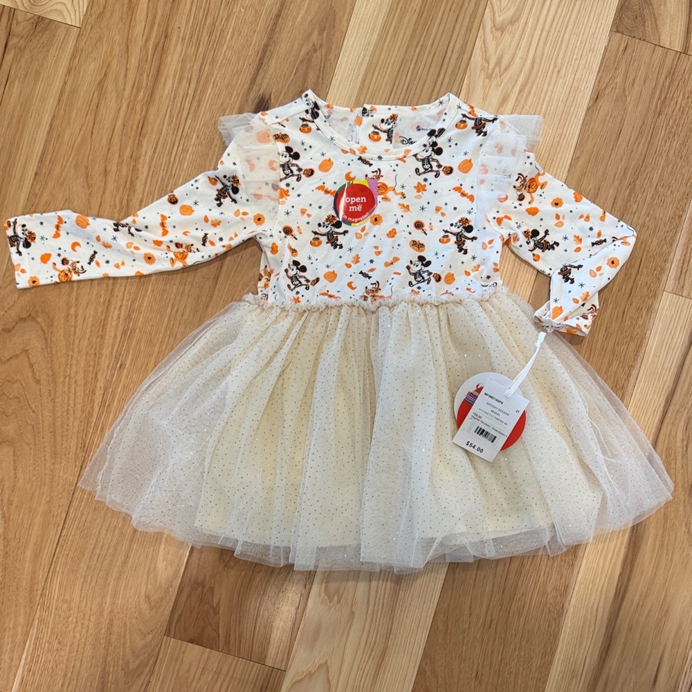 Magnetic Me- Disney halloween tulle dress NWT